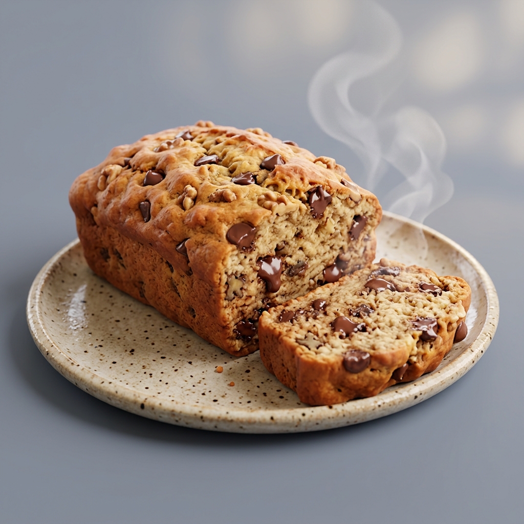 Banana Chocolate Tea Bread