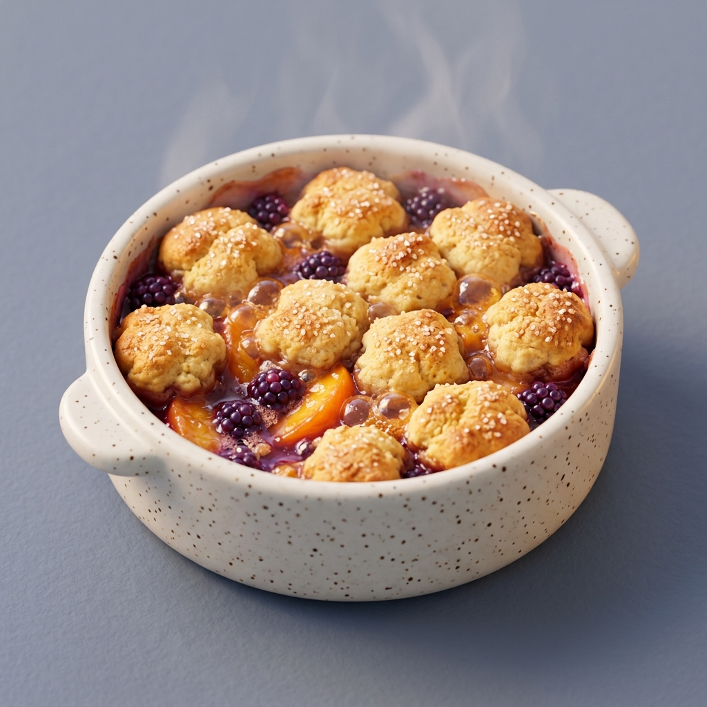 Bill's Classic Baked Fruit Cobbler
