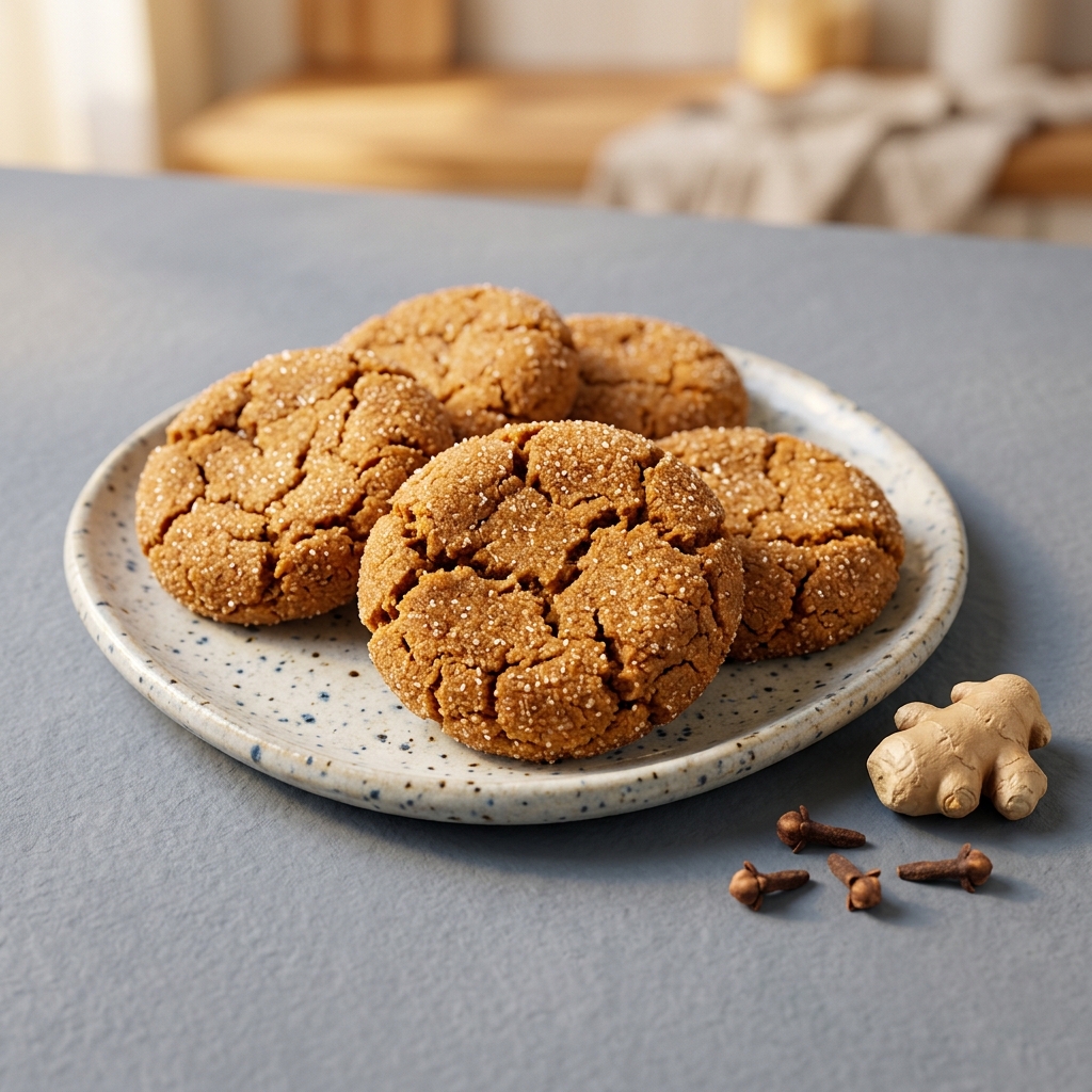 Tried and True Soft Molasses Ginger Cookies