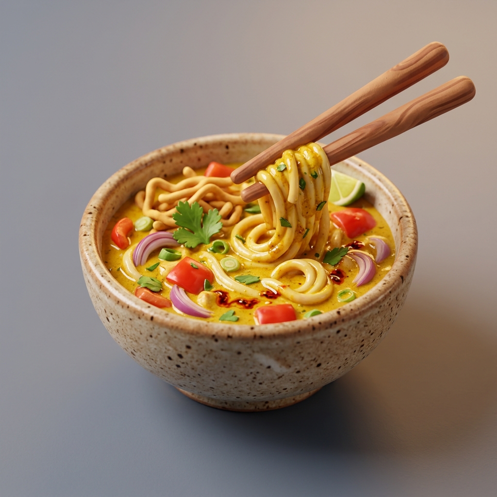 Cozy Thai-Inspired Curry Noodle Soup
