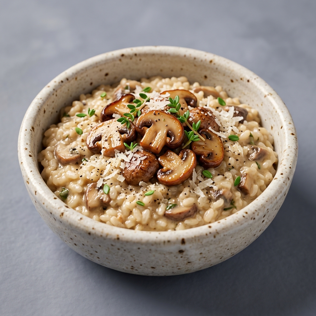 Creamy Mushroom Risotto