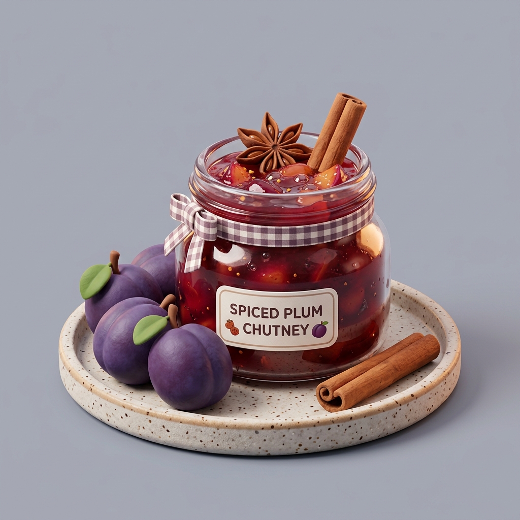 Spiced Plum Chutney