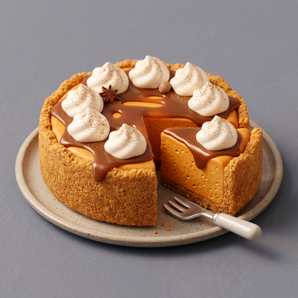 Pumpkin Spice Latte Cheesecake