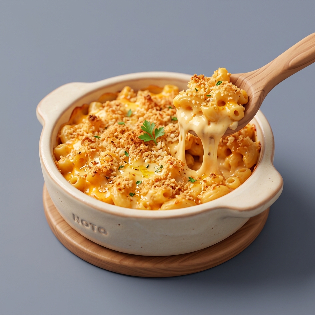 Baked Vegan Macaroni and Cheese