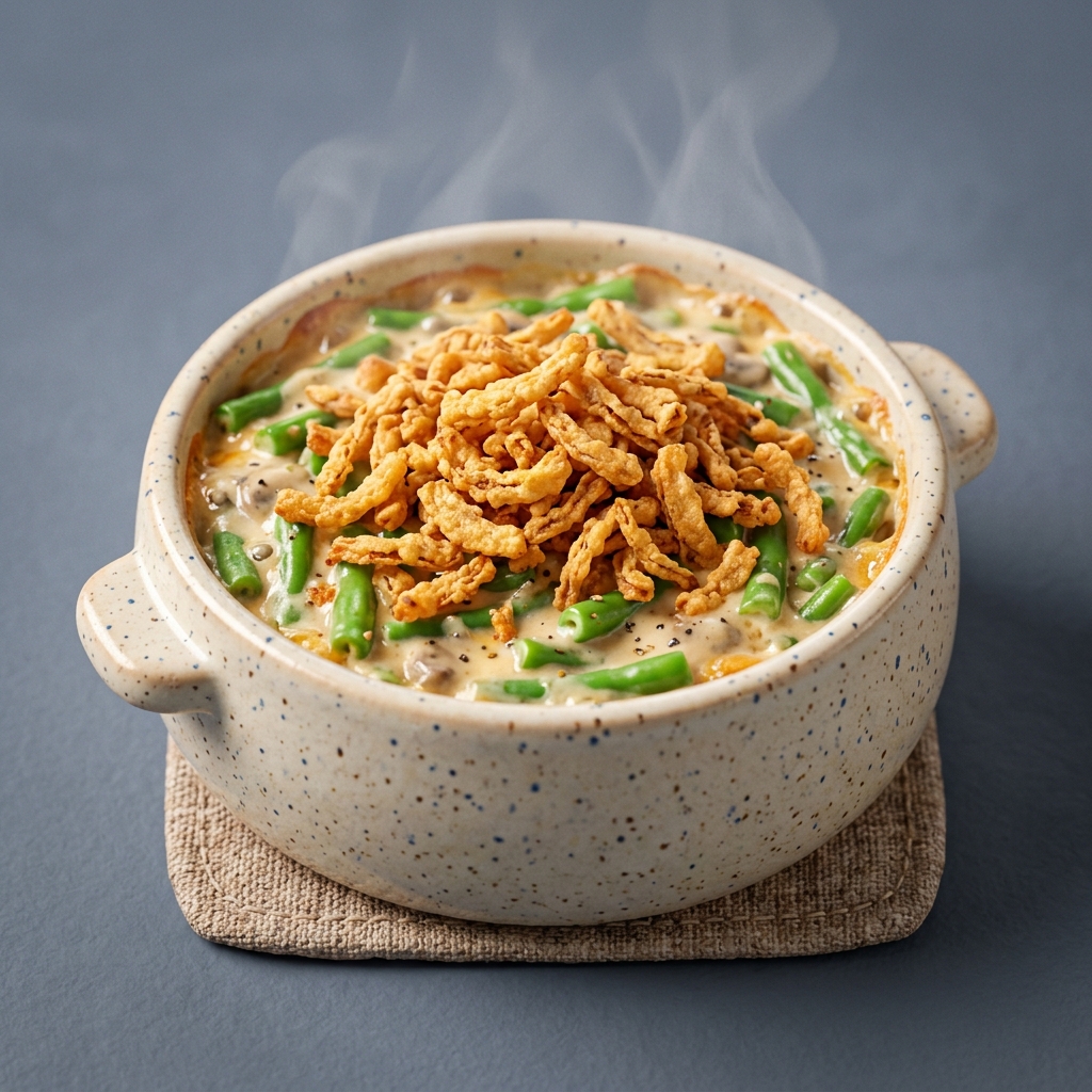 Vegan Green Bean Casserole